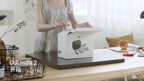 2020 dji御mini航拍小飞机 开箱系列 飞行器部分 无人机飞行器,无人机遥控器,智能电池管家 简体中文 english uym测评频道